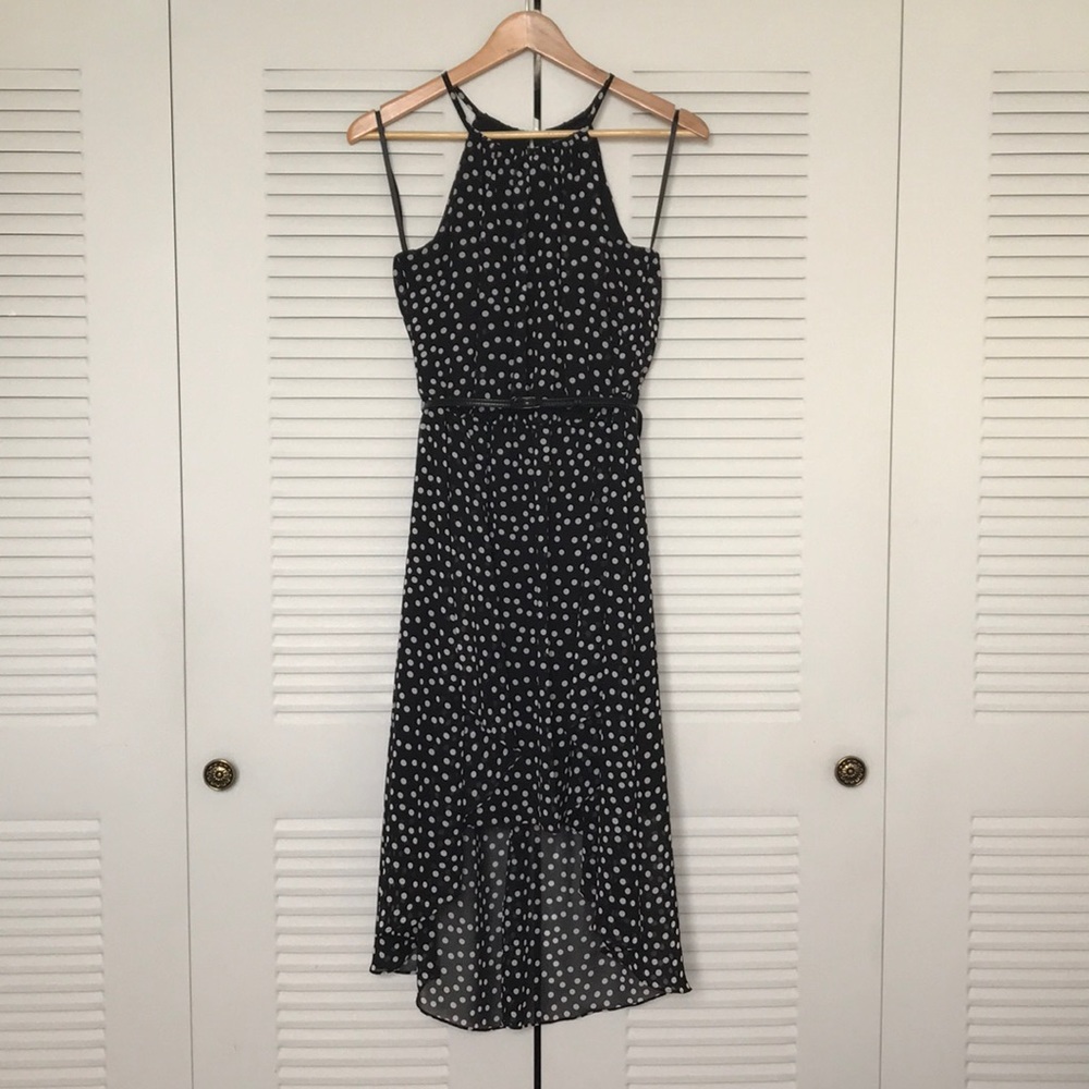 Polka Dot Halter Dress